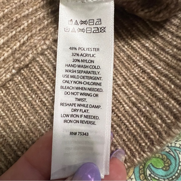 NWT Sincerely Jules Knit Button Down Sweater Vest M - Picture 6 of 6